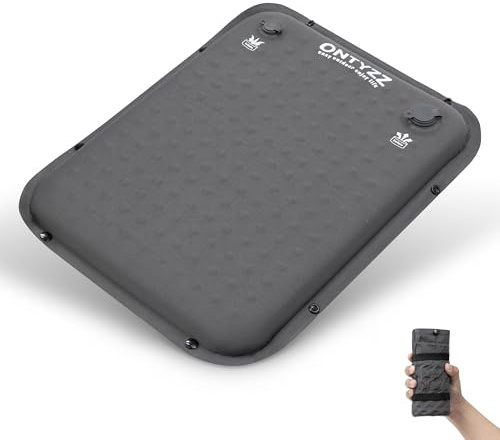 ONTYZZ Sitzkissen Selbstaufblasendes 41 x 33 x 4 cm Camping Sitzmatte Sitz Kissen Outdoor Faltbar Kissen Aufblasbar für Wandern Picknick