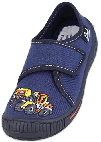 Beck Bagger, Pantofole Bambini e Ragazzi, Blu, 28 EU