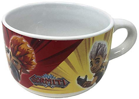 TAZZA Larga Jumbo da Latte - Gormiti - in Ceramica - Confezione Regalo - Z00420MC