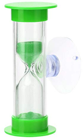 Springlinges Kids Toothbrush Sandglass Timer,Colorful Sand Timer Clock 2 Minute Hourglasses Tooth Brushing Time Countdown Calculation for Kids, Games, Classroom, Kitchen,Toothbrush Timer