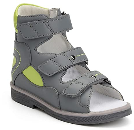 Orthopop Sandalias ortopédicas para niños y niños pequeños,zapatos ortopédicos con soporte para el arco y el tobillo