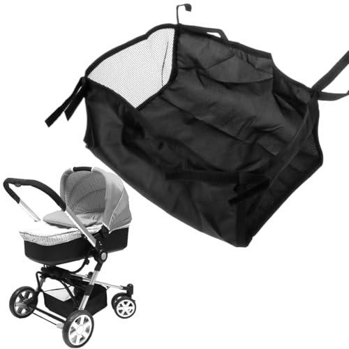 Korb Einkaufen für Kinderwagen, Organizer-Tasche für Baby-Kinderwagen, Kinderwagen Hängekorb, Kinderwagen Aufbewahrungskoffer Organizer Tasche Oxford Tuch Kinderwagen Hängetasche Kinderwagen Zubehör
