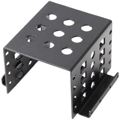 Gabbia Per Hard Disk | Supporto Montaggio Hard Disk da 6,35 cm a 8,89 cm - Vassoio di Archiviazione Impilabile per Postazioni di Lavoro Domestiche PC Computer Portatili