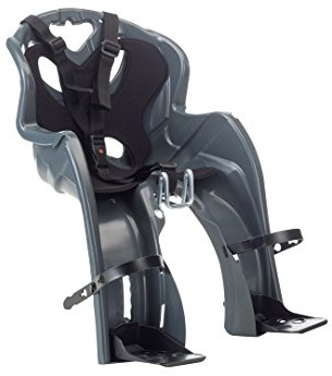 nFun Simpatico, Seggiolino Anteriore Unisex Bimbi, Antracite/Nero, M