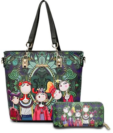 DEERWORD Damen Rucksack Handtaschen Elegant Anti Diebstahl Frau Stadtrucksack Henkeltaschen Tagesrucksack Braun