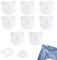 TUKNN Clips para Edredon Alfileres de Pinzas, Soportes de Edredón para Cama con Clips Sujeciones para Edredón, Mantiene Las Esquinas En Su Lugar Y Previene El Desplazamiento, 8 Piezas