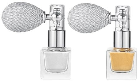 MKNZOME Spray Purpurina Cuerpo y Pelo, 2 piezas Maquillaje en Spray de Polvo de Hadas Purpurina Corporal de Maquillaje Festival, Spray Purpurina Maquillaje de Cabello Cara Corporal