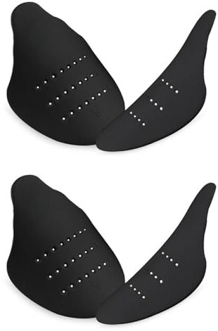 JSHshield 2 Paires de Chaussures Protecteur de Pli, Chaussure Anti-Pli et Gardes d’Orteils de Botte, Forme de Chaussure de Basket Pour Hommes et Femmes, Embauchoir en Matériau Souple