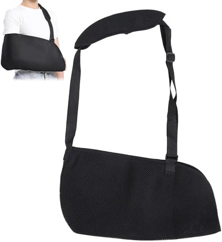 SEMINISMAR Armschlinge Schulter,Einstellbar Armschlaufe Mit Atmungsaktivem Mesh,Armschlaufe Bei Verletzung,Armschlinge Schulter Rechts Links,Armschiene,Arm Bandage,Schulter Bandagen mit Schultergurte