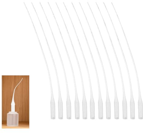 Micropuntas de Pegamento,350 PCS Pegamento Madera,Accesorios Para Tubos De Extensión De Pegamentos,Micro Puntas Aplicador,Cabezales De Extensión,Pegamentos Maquetas,para Dispensación de Laboratorio