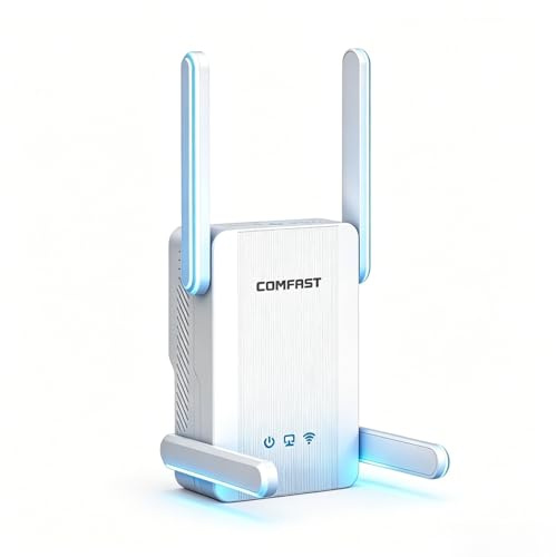 COMFAST AX2700Mbps Répéteur WiFi Puissant, Repeteur WiFi 6 Double Bande