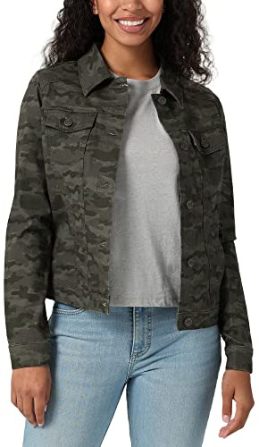 Riders by Lee Indigo Women's Denim Jacket, Hunter Camo, X-Small