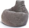 Green Bean® Sitzsack mit Rückenlehne 80x80x90cm - Gaming Chair mit 230L Füllung Cordstoff - Bean Bag Bodenkissen Lounge Sitzhocker Relax-Sessel Gamer Gamingstuhl Hellgrau