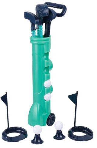 Andux Plastic Golf Clubs Set Educational Golf Toy Set für Jungen Mädchen 3 4 5+ Jahre alt WJGEF-01 (Blau)