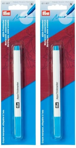 Prym Marcador De Truco Acuático, Turquesa, 1 Unidad (Paquete de 2)