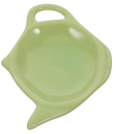 Holibanna Porta Bustine Di Tè in Porcellana Forma Teiera Sottobicchiere Per Tè Piattino Per Funzionale E Elegante