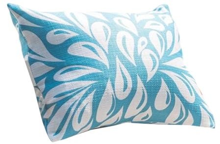 Itkcozcg Almohadas lumbares resistentes al sol para exteriores con correa elástica, fundas decorativas a prueba de agua, cojines para tumbonas, almohadas impermeables para exteriores