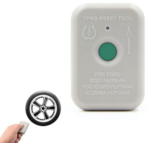 Inajoke TPMS Reset Sensor Tool, TPMS Relearn Programming Training Tool Automotive Tire Pressure Monitor System Tools Monitoring Activation Transmitter TPMS19 2020 Edition for Ford (8C2Z-1A203-A)