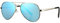 COASION Pilotenbrille Polarisierte Sonnenbrille klein für Herren Damen Polarisiert UV400 Schutz Retro Piloten Sonnenbrillen Vintage, 52MM
