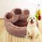 ITODA Hundeschlafplatz Rutschfestes Hundebett Hundesofa Extra Weich Haustierbett Warme Hundematratze Haustier Schlafplatz Abwaschbares Katzenbett Rund Hundematte Tierbett für Kleine/Mittlere Hunde