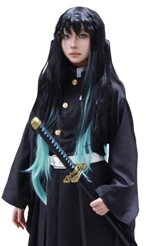 FCCAM Tokitou Muichirou Cosplay Disfraz para Anime Japonés Kimono demonio cosplay Disfraz Halloween XL