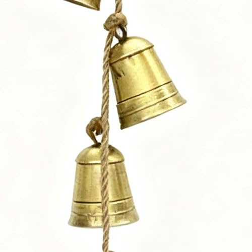 Campane Natalizie Per La Porta – Campane Da Appendere Retrò In Stile Mucca, Decorazione Festiva In Metallo, Ornamento Per Porte Festive, Accessorio Vintage Per Campane, Accento Rustico Per La