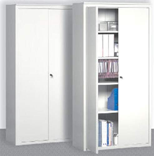 Icam Armadio in Metallo per archivio Ufficio 100x45x200 in Kit di Montaggio