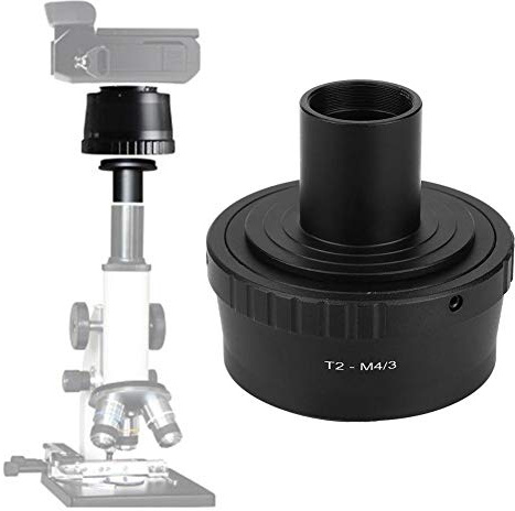 Bindpo T2-M4/3 Microscope Adapter with M42 Thread, Converter for 23.2mm T Mount Microscope Eyepiece to for M4/3 Mount Mirrorless Camera