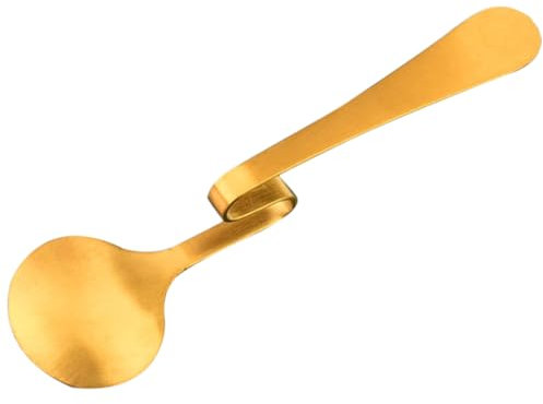 ELAYARD Cucchiaio Da e Acciaio Con Cucchiaio Sospeso Per Dessert e Yogurt Ogni Occasione