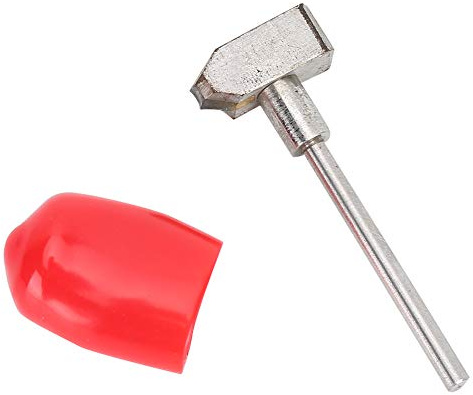 HETHLIF Professionell Metallgraveringshandstycke Smyckengraveringsverktyg Högprecisions Rund Kniv för Smycketillverkning och -bearbetning Slitstarkt Metallmaterial Kompakt Storlek 3,6 Cm