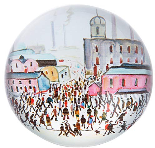 John Beswick PLOW3 Lowry Going to Work Paperweight