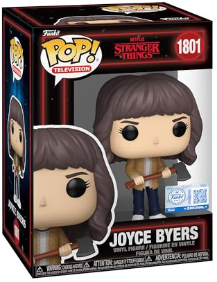 Funko POP TV: Stranger Things Season 5 - Joyce Byers - Amazon Exclusive - Collectable Vinyl Figure - Gift Idea - Official Merchandise - Toys for Kids & Adults - Fantasy Fans
