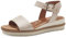 Tamaris Damen Klassische Ballerinas, Frauen Flats,Comfort Lining,TOUCHit-Fußbett,Slip-ons,klassisch elegant,Ballerinen,Ivory,40 EU