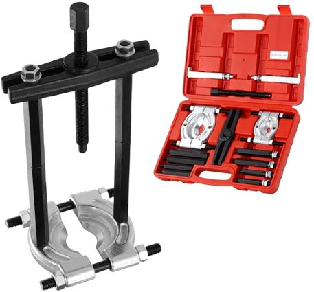 VEVOR 14 Piece Bearing Puller Set, 5 Ton Bearing Separator, Pinion Wheel Bearing Removal Kit with 2 and 3 Jaws, Wheel Hub Axle Puller Set, Heavy Duty Bearing Splitter Tool Kit with Case