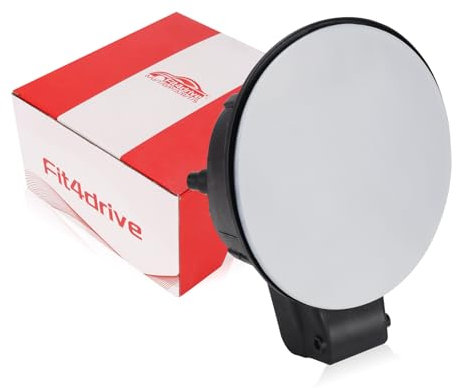 Fit4drive 6R0809857 Tank Fuel Filler Lid Cover Flap Cap,Fuel Tank CapsDoor Lid Cover Flap for VW Polo Mk5 6C 6R 2011-2019