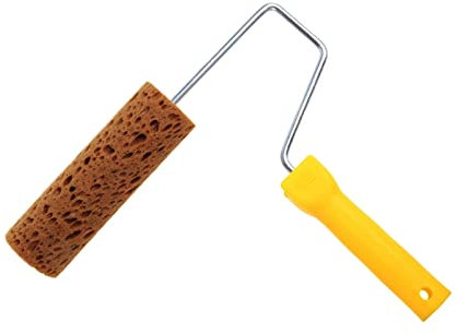 Cepillo de rodillo de esponja con textura de 4/6 pulgadas de diámetro de 4,8 cm para el hogar, pared, arte, pintura, colorear, diatomeas, barro