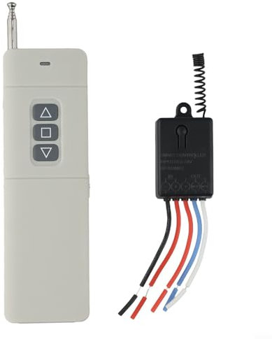 Remote Control Motor Switch with Compact Design, Suitable for Garage Doors and Rolling Shutter Controls