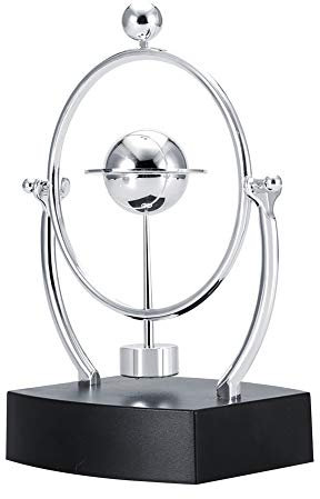 Gadget de Bureau à Mouvement Perpétuel - Berceau de Newtons Durable, Jouet de Physique pour la Maison et Le Bureau