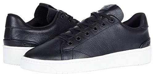 TOMS Lightweight Lace-up Textile Leather Sneakers with Eco-Friendly Insoles and TRVL Lite Technology