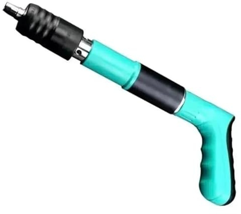 Sparachiodi Pistola Sparachiodi con 20 Chiodi Tondi, Mini Sparachiodi Manuale per Cemento e Ferro Attrezzo per Rivettare le Pareti, Portatile Nail Gun con Occhiali di Protezione, per Fissare Chiodi