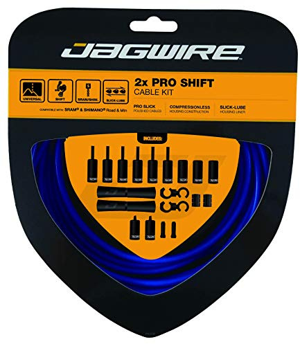Jagwire 2X Pro Shift Gear Cable Kit - SID Blue