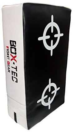 BOX-TEC Fight Gear Kick-Pad | Schlagkissen | Schlagpolster | Trittpolster | Trittkissen (75 x 35cm)