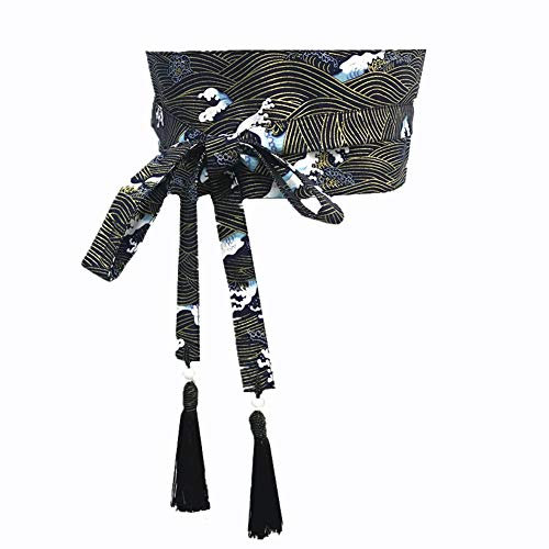 Fancy Pumpkin Japanischer Yukata Kimono Obi Mit Quastengürtel Harajuku Taille-V8