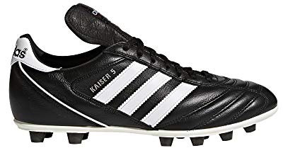 Adidas Herren Kaiser 5 Liga Football Shoes (Firm Ground), Black/FTWR White/Rot, 44 2/3 EU