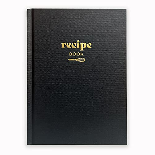 Diario delle Ricette dalla Mia Cucina – Libro Bianco Personalizzato per Scrivere Ricette – A5 con Copertina Rigida per Appunti di Cucina, Pasti Familiari e Pasticceria – Regalo per Amanti del Cibo