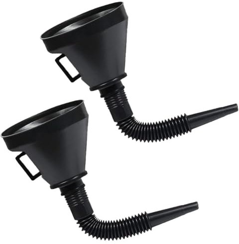 Entonnoir À Carburant - Entonnoir De Ravitaillement En Mazout Pour Voitures, Entonnoir À Huile Moteur Flexible Avec Buse D'extension Flexible, Grand Entonnoir Multifonctionnel Pour Voiture Et Moto