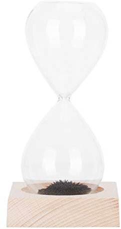 Magnetisk Sandklocka, Timglas Sand Timer Sandklocka Sandklocka Med Bas För Heminredning Födelsedagspresent