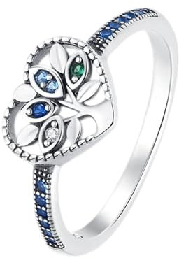 Girls Accessories Sterling Silber Charm Farbiger Zirkonia Kronenringe für Frauen Pave CZ Feiner Verlobungsschmuck-T10 Birthday Gift