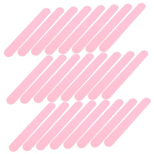 ERINGOGO Depresores Linguales De Plástico 25 Unidades Varillas Para Mezclar Ergonómicas Rosa Uso Médico y Artesanal Higiene Bucal Versátiles Para Cuidado Dental