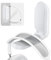 Itramax Supporto per Cuffie,Porta Cuffie da Scrivania,Supporto Cuffie Gaming Adesivo da Parete,1 Pezzo Porta Cuffie da Gioco per AirPods Max, HyperX, Accessori Gaming PC - Bianco
